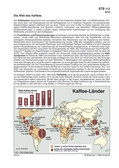 Kaffee-Länder (08/2010 Schaubilder, Diagramme, Tabellen und Illustrationen zu Wirtschaft und Politik