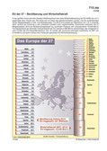 EU der 27 - Bevölkerung und Wirtschaftskraft Schaubilder, Diagramme, Tabellen und Illustrationen zu Wirtschaft und Politik