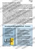 Europäische Atomgemeinschaft - Euratom Schaubilder, Diagramme, Tabellen und Illustrationen zu Wirtschaft und Politik