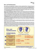 Ehe- und Famliennamen Schaubilder, Statistiken, Diagramme, Tabellen und Illustrationen Familie/Familienpolitik