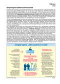Eingetragene Lebenspartnerschaft Schaubilder, Statistiken, Diagramme, Tabellen und Illustrationen Familie/Familienpolitik