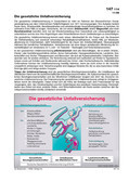 Schaubild: Die gesetzliche Unfallversicherung Schaubilder & Illustrationen Gesundheitswesen