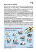 Schaubild: Was kostet die Gesundheit? Schaubilder & Illustrationen Gesundheitswesen