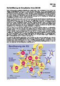 Die Bevölkerung der Europäischen Union (EU-28) (08/2016) Sozialkunde Arbeitsblätter