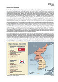 Der Korea Konflikt Zahlenbilder - Politik, Wirtschaft & Gesellschaft