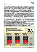 Die Sonntagsfrage (11/2016) Schaubilder, Diagramme, Tabellen und Illustrationen zu Wirtschaft und Politik