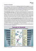 Technik im Haushalt (12/2013) Schaubilder, Diagramme, Tabellen und Illustrationen zu Wirtschaft und Politik