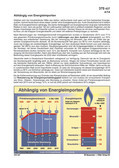 Abhängig von Energieimporten (04/2014) Schaubilder, Diagramme, Tabellen und Illustrationen zu Wirtschaft und Politik