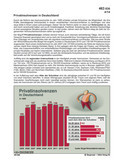 Privatinsolvenzen in Deutschland (04/2014) Schaubilder, Diagramme, Tabellen und Illustrationen zu Wirtschaft und Politik