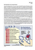 Die Rechtsform der Unternehmen (04/2014) Schaubilder, Diagramme, Tabellen und Illustrationen zu Wirtschaft und Politik