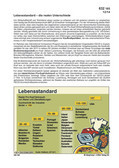Lebensstandard (12/2014) Schaubilder, Diagramme, Tabellen und Illustrationen zu Wirtschaft und Politik