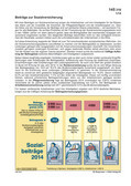Sozialbeiträge 2013 (01/2014) Schaubilder, Diagramme, Tabellen und Illustrationen zu Wirtschaft und Politik