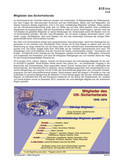 Mitglieder des UN-Sicherheitsrats 1946-2014 (01/2014) Schaubilder, Diagramme, Tabellen und Illustrationen zu Wirtschaft und Politik
