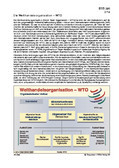 Welthandelsorganisation - WTO (03/2014) Schaubilder, Diagramme, Tabellen und Illustrationen zu Wirtschaft und Politik
