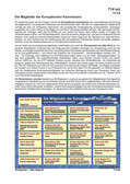 Die Mitglieder der Europäischen Kommission (11/2014) Schaubilder, Diagramme, Tabellen und Illustrationen zu Wirtschaft und Politik