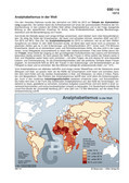 Analphabetismus in der Welt (10/2013) Schaubilder, Diagramme, Tabellen und Illustrationen zu Wirtschaft und Politik