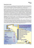Deutschland online (10/2013) Schaubilder, Diagramme, Tabellen und Illustrationen zu Wirtschaft und Politik