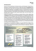 Schattenbanken (10/2013) Schaubilder, Diagramme, Tabellen und Illustrationen zu Wirtschaft und Politik