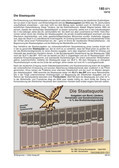 Schaubild: Die Staatsquote Schaubilder & Illustrationen zu Wirtschaft und Politik