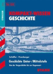 Kompaktwissen Geschichte -  für die Sekundarstufe I, ergänzend zum Unterricht