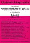 Deutsch Arbeitsblätter Aufsatztraining